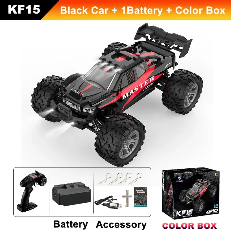 High-Speed 4WD RC Off-Road Drift Racing Car for Kids - Ready to Go