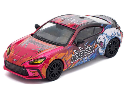 Toyota GR86 #823 1087X "Toyota GR86 Cup" (2025) 1/64 Diecast Model Car by Pop Race