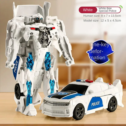 Transformation Car Anime Robot Model Toy